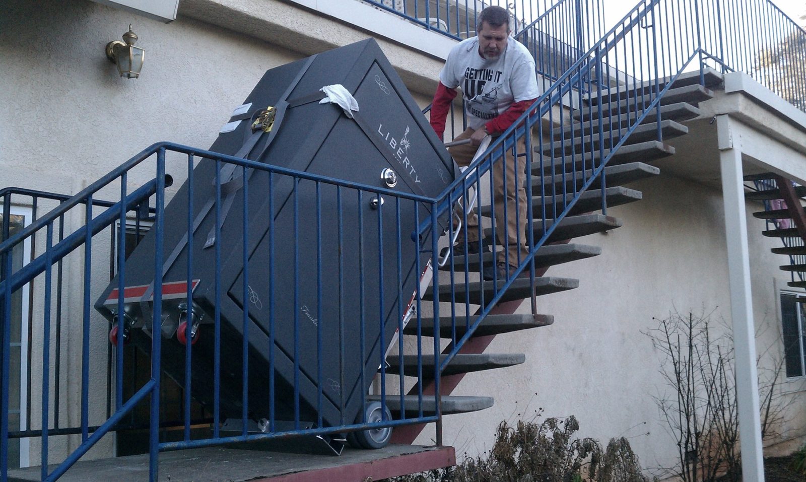 Moving Huge Gun Safe