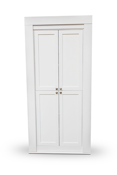 Stunning Hidden Linen Cabinets image