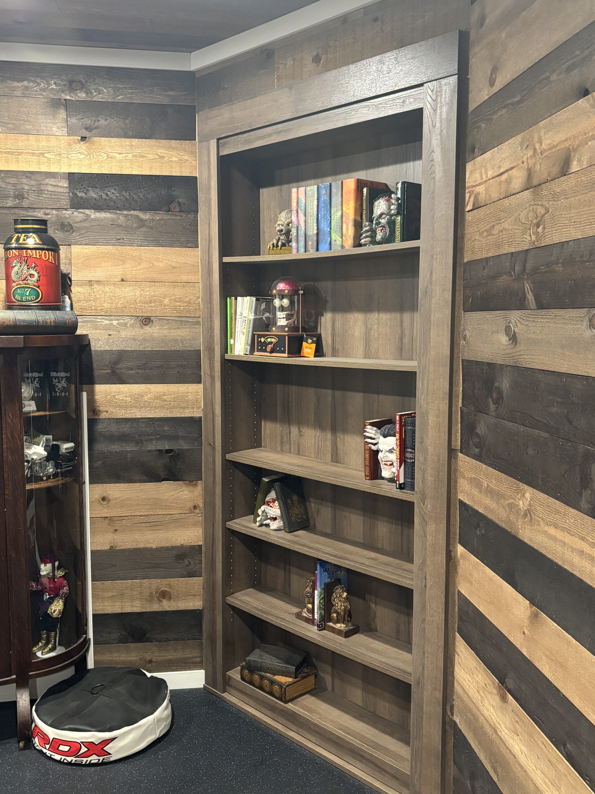 Bookcase Door Closed