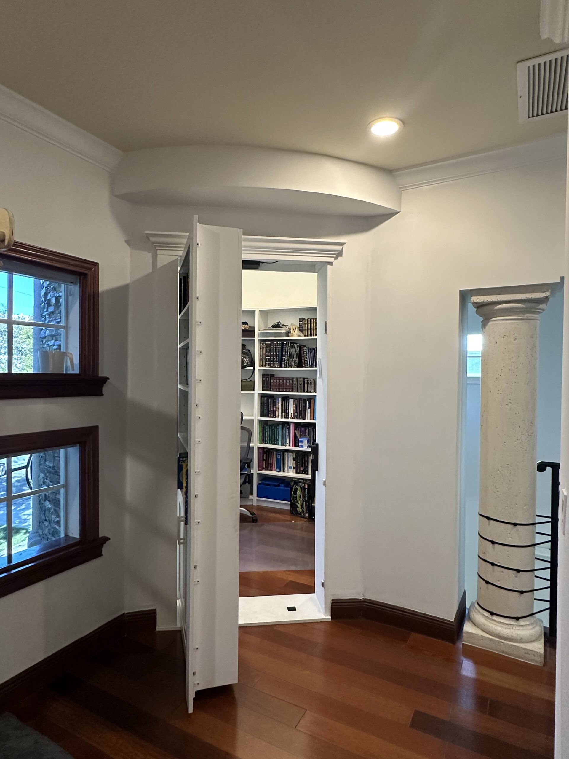 Secret Bookcase Door Open