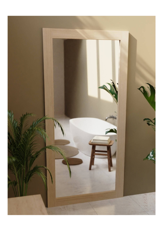 DIY Mirror Door Closed